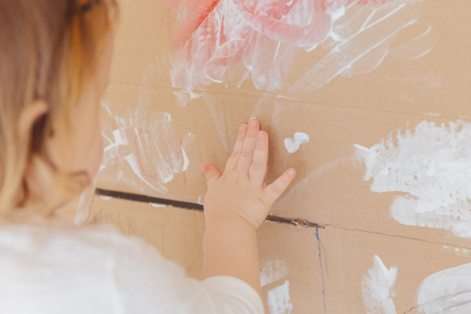 Selection of inventive activities for children to do at home